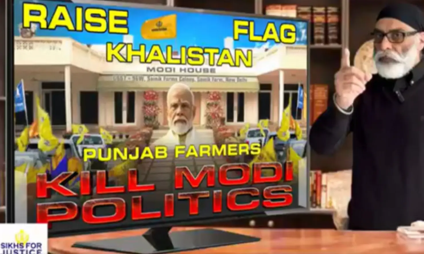 'Kill Modi Politics': Pannun Instigates Khalistani Elements To Infiltrate Farmers' Protest In Viral Video